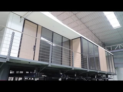 Partición de vidrio