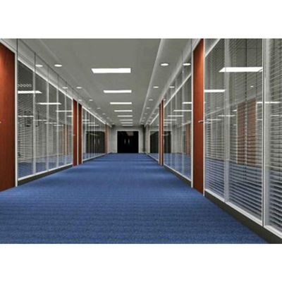 comprar Pared divisoria de vidrio de oficina de marco de aluminio con vidrio único online manufacture