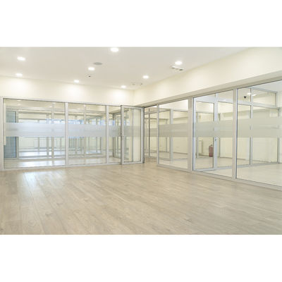 Un buen precio. Pared divisoria de vidrio de oficina transparente con vidrio único para sala de conferencias en línea