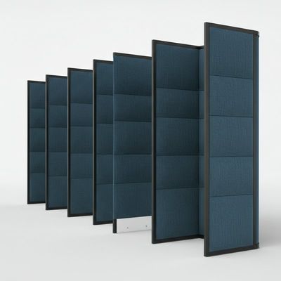 comprar Paredes de separación de oficina insonorizadas móviles personalizadas con acabado de tela online manufacture