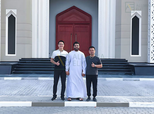 Un buen precio. Sistema comercial de pared divisoria operable de aluminio con perfil 6061-T6 y rodillo de acero inoxidable 304 en línea