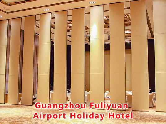 Un buen precio. Gansu Yinchuan International Cultural Exchange Center | Aluminum Frame Movable Partition Wall with High Pressure Laminate Board and Dupont POM Rollers for Top and Bottom Jack Lifting en línea