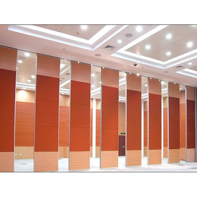 Sistema de pared corredera acústica de pared divisoria operable para salas y hoteles