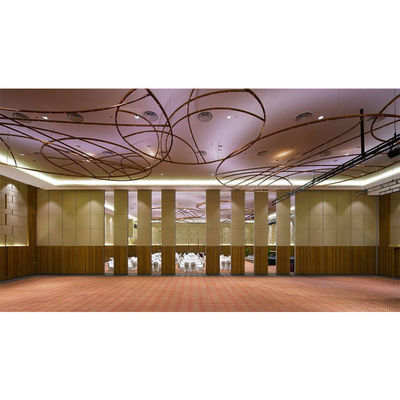 Un buen precio. Pared divisoria móvil operable de 105 cm de espesor Pared divisoria de hotel para sala de banquetes en línea