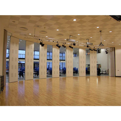 Salón de banquetes Acústico Pared divisoria móvil Doblable de buena calidad Deslizante