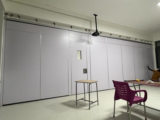 Paredes divisorias de oficinas móviles, particiones de paneles operables MDF acabado
