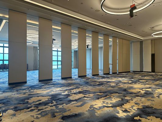 Hotel Paredes divisorias acústicas Paredes colgantes de madera Plegables móviles