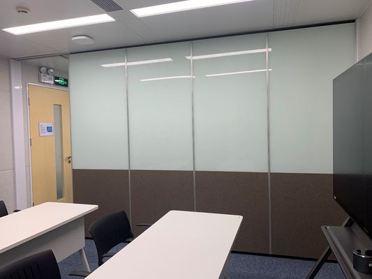 Panel de pared de oficina móvil flexible y operable con rodillo Dupont POM