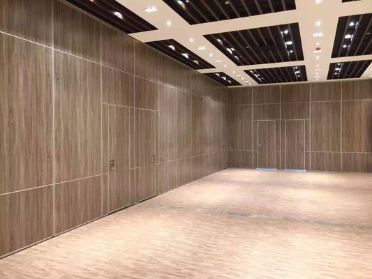 Paneles corredizos de pared acústica, Gran Salón de Oficina Pared divisoria de madera para oficina