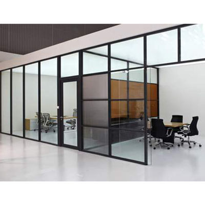 Un buen precio. Demountable Office Glass Partition Wall with 30-42dB Sound Insulation and 108mm/90mm Thickness en línea
