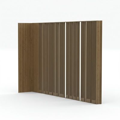 Un buen precio. Edificio de oficinas Pared de partición de madera Panel de partición operable personalizado en línea