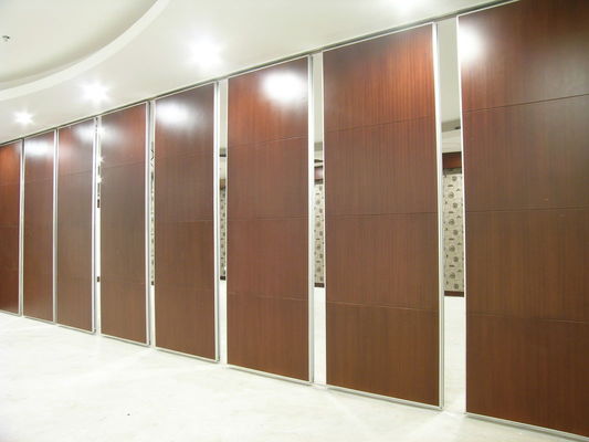 Pared operable con cubierta dura de tejido MDF para sala de conferencias