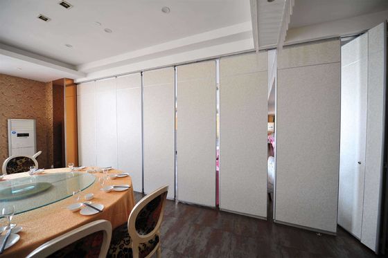 Paredes de separación móviles MDF Melamina acabados paneles para hoteles