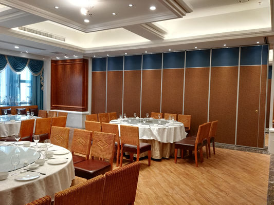 Operar sin problemas Hotel Acoustic Sala plegable Paredes divisorias Comercial
