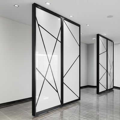Un buen precio. Sliding Acoustic Partition Wall with Glass Finish Customizable Dimensions and OEM & ODM Design en línea